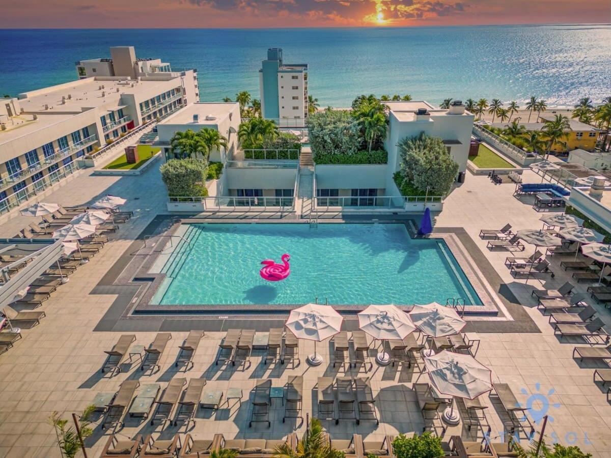 Hollywood Beach Broad - Walk - Amazing Pool - Hot Tub Eksteriør billede