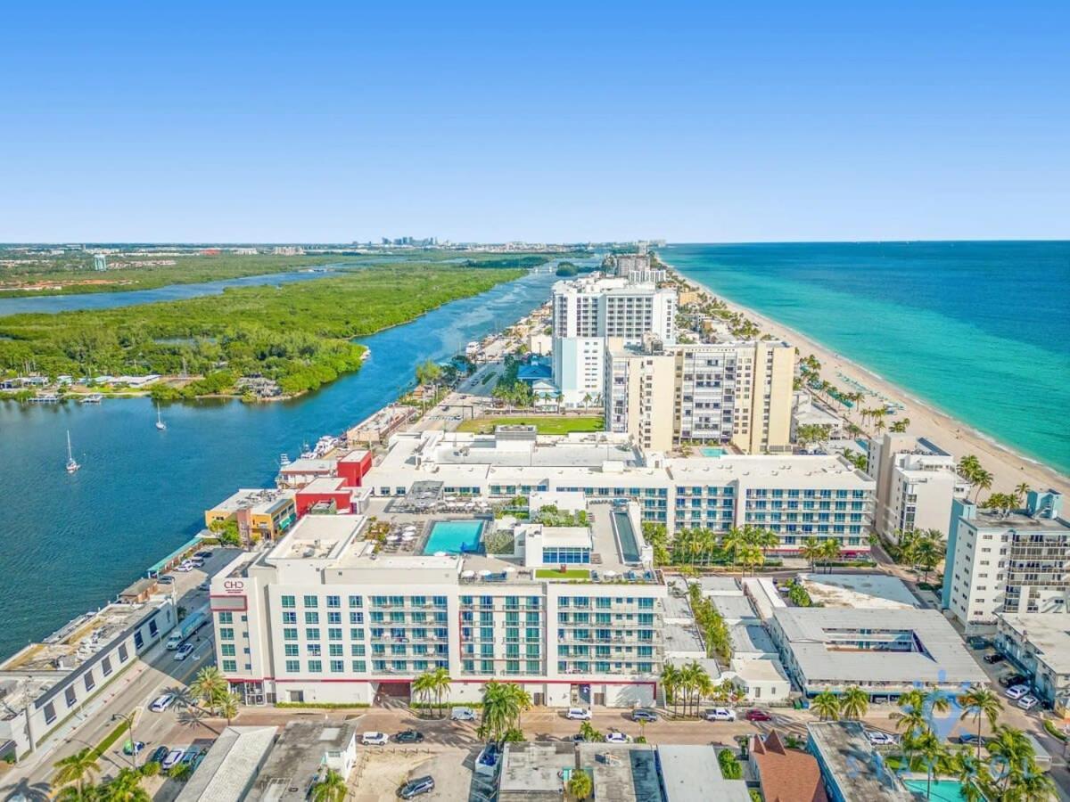 Hollywood Beach Broad - Walk - Amazing Pool - Hot Tub Eksteriør billede