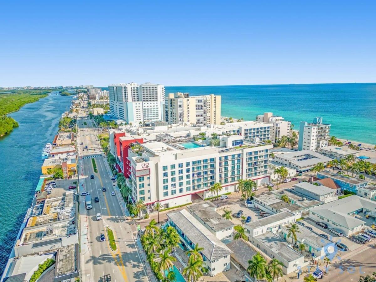 Hollywood Beach Broad - Walk - Amazing Pool - Hot Tub Eksteriør billede