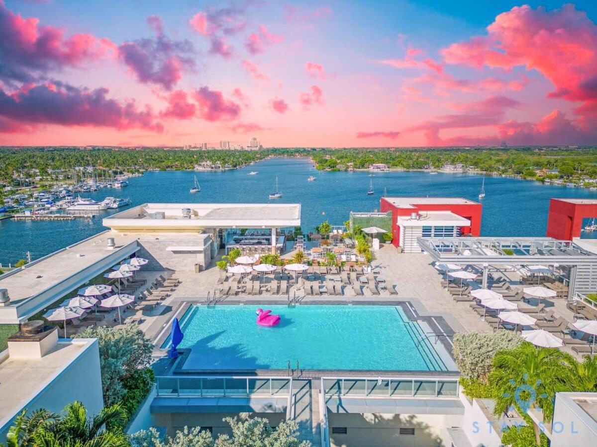 Hollywood Beach Broad - Walk - Amazing Pool - Hot Tub Eksteriør billede