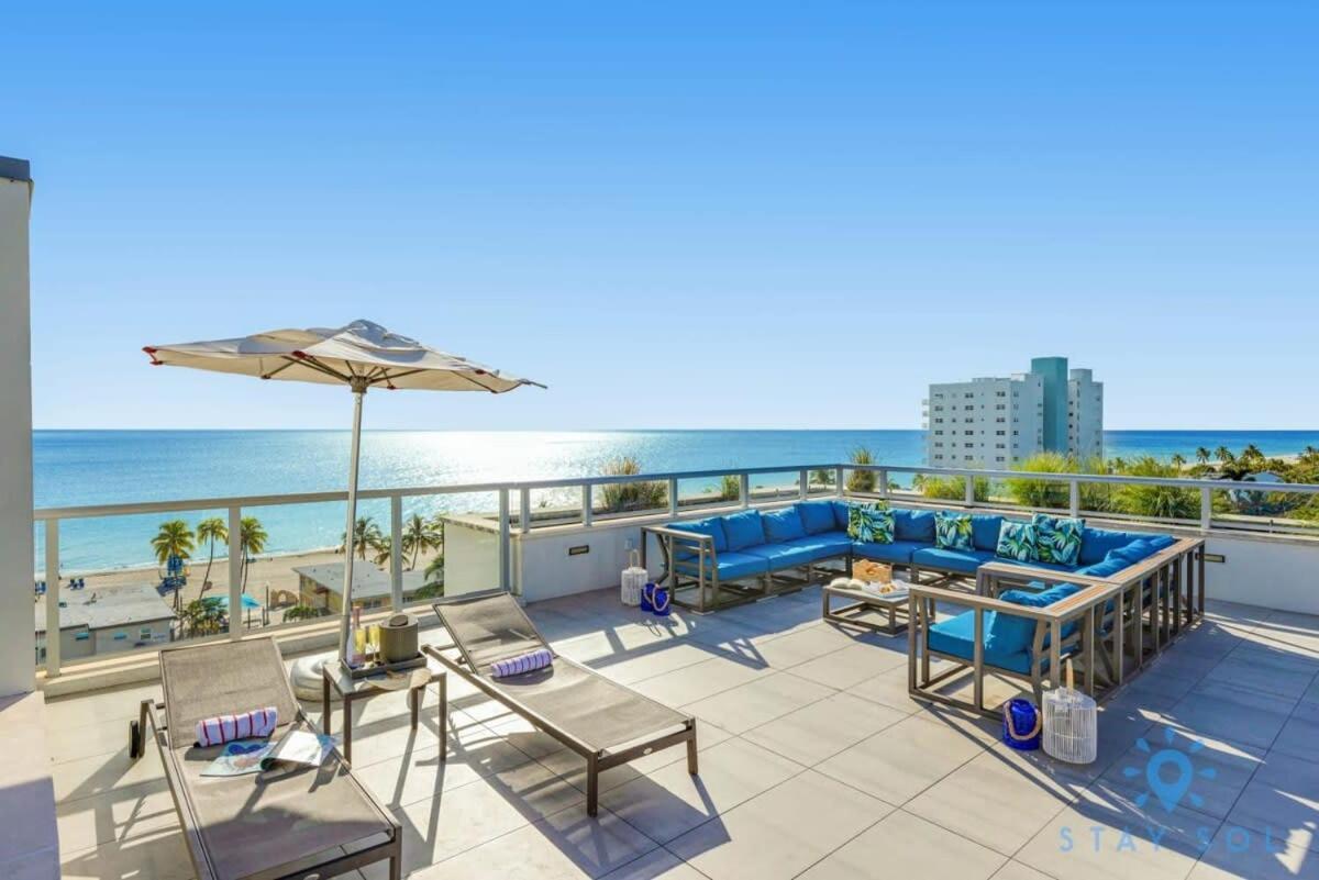Hollywood Beach Broad - Walk - Amazing Pool - Hot Tub Eksteriør billede