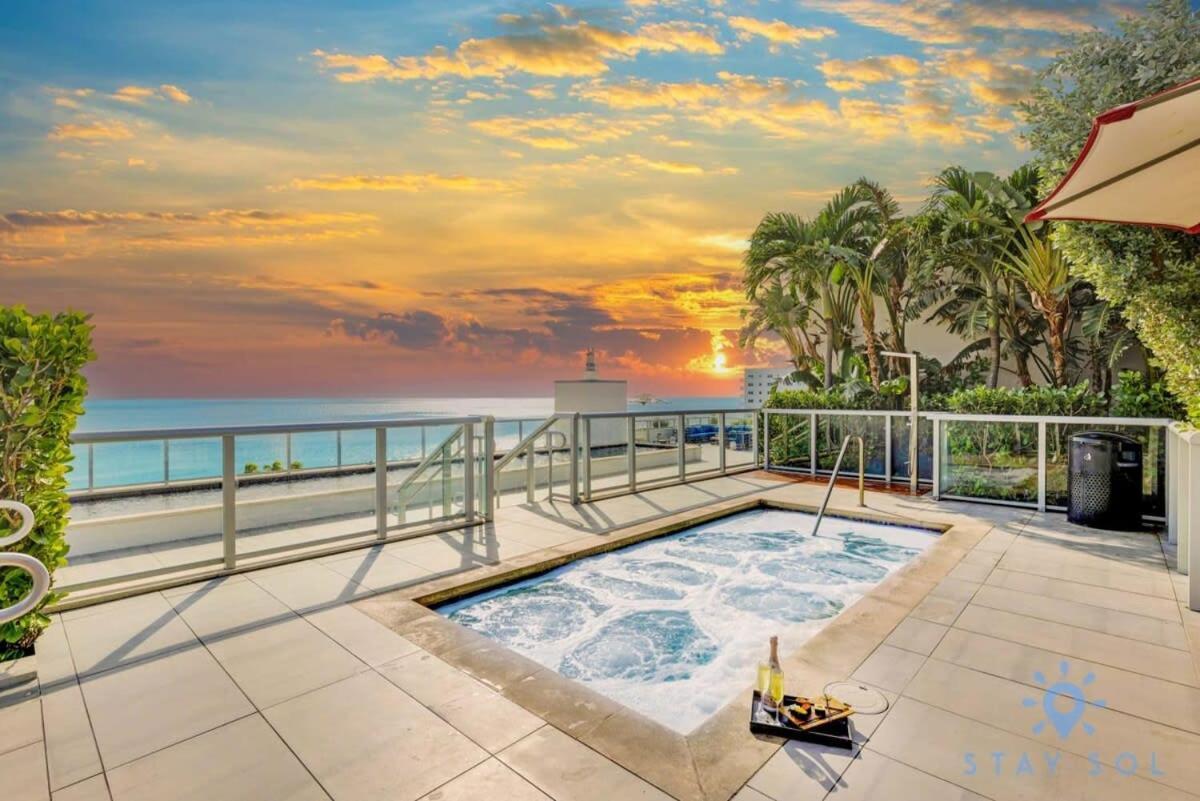 Hollywood Beach Broad - Walk - Amazing Pool - Hot Tub Eksteriør billede
